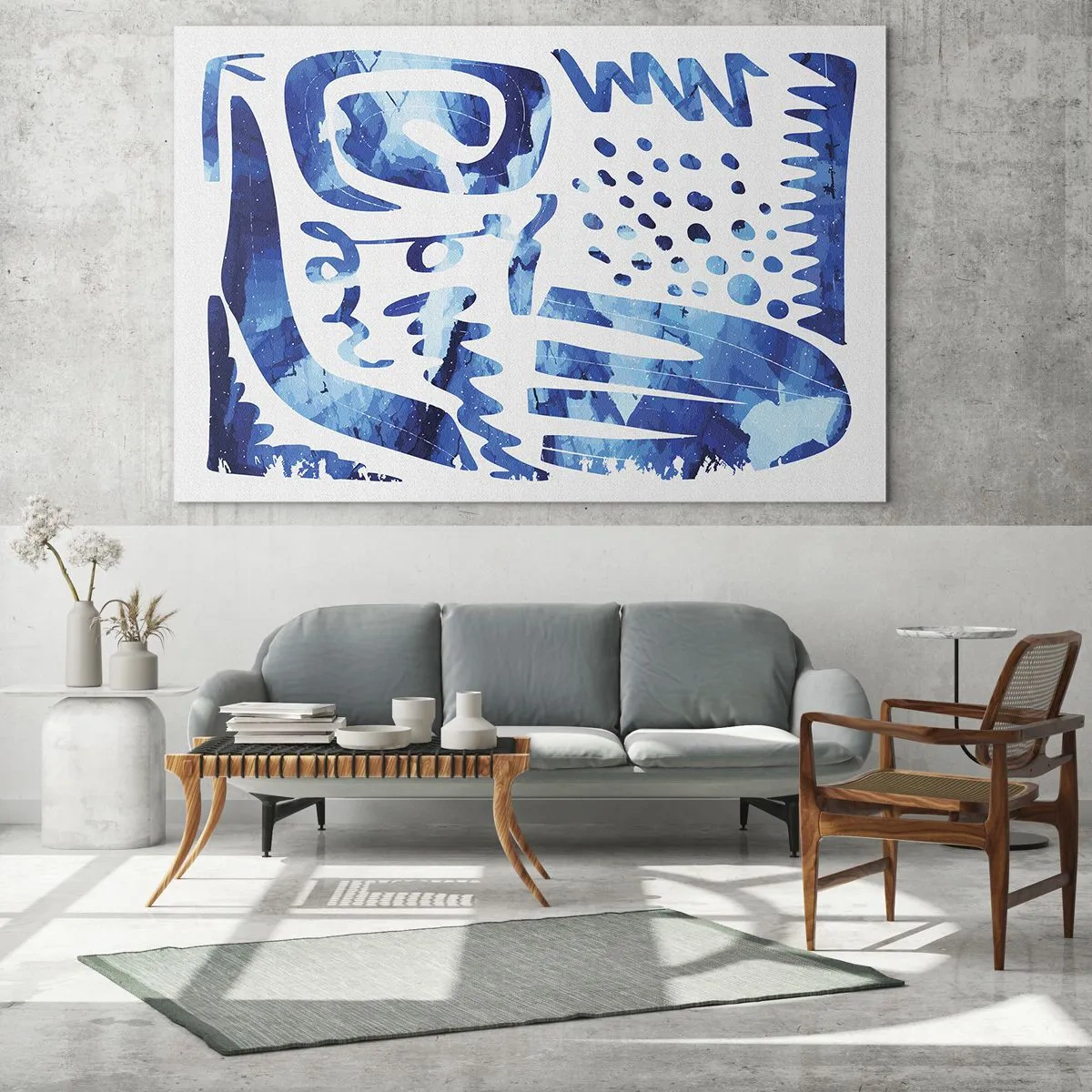 Quadro em vidro - Voltar às raízes - 120x80 cm