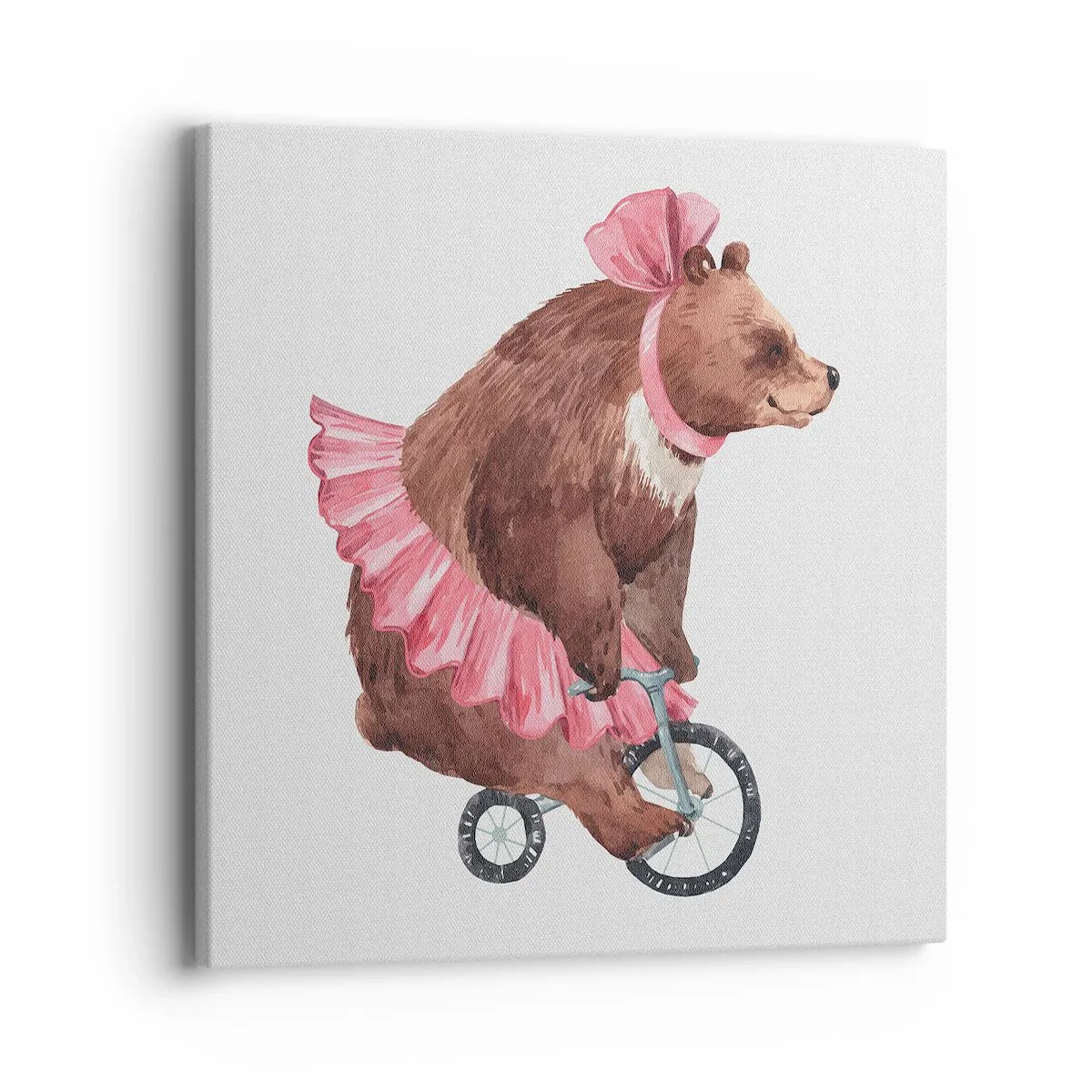 Quadro em tela - Que circo! - 40x40 cm