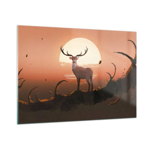 Quadro em vidro - Esta noite é diferente de qualquer outra - 100x70 cm