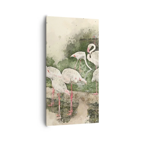 Quadro em tela - Sonho exótico - 65x120 cm