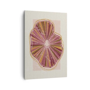 Quadro em tela - Abstração radiante - 70x100 cm