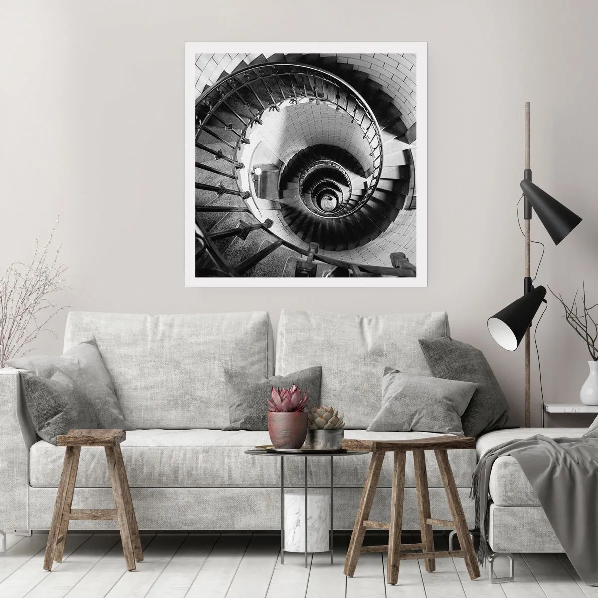 Pôster - Cada vez mais alto - 60x60 cm