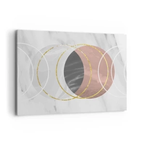 Quadro em tela - Música das esferas - 100x70 cm