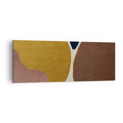 Quadro em tela - Abstração – um lugar no espaço - 140x50 cm