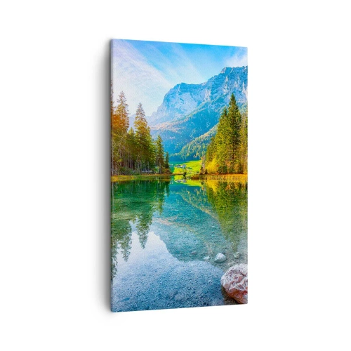 Quadro em tela - A suavidade do outono - 45x80 cm