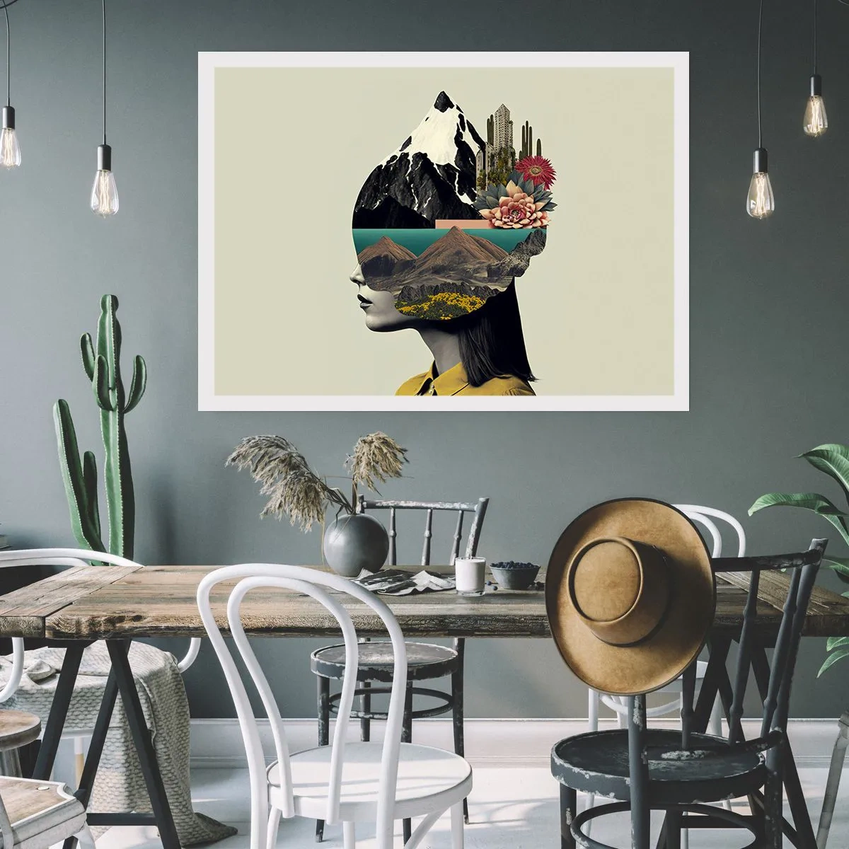 Pôster - Mulher – sempre um mistério - 100x70 cm