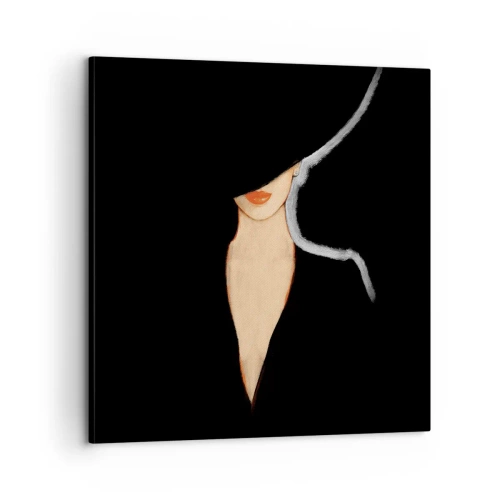Quadro em tela - Elegância e estilo - 60x60 cm
