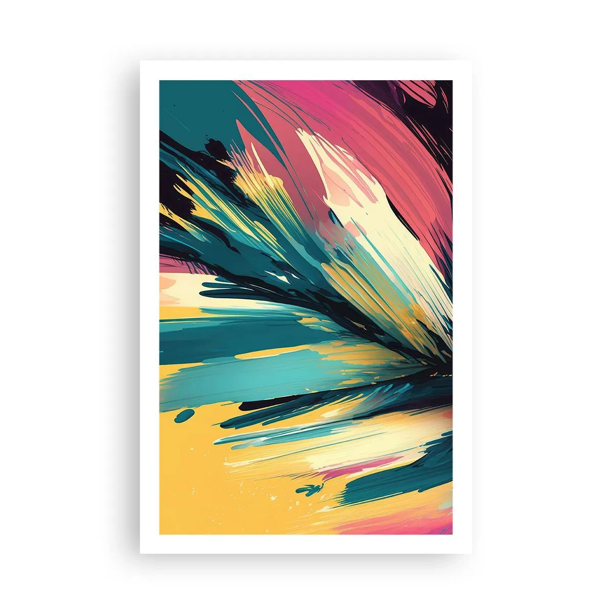 Pôster - Composição – uma explosão de alegria - 61x91 cm