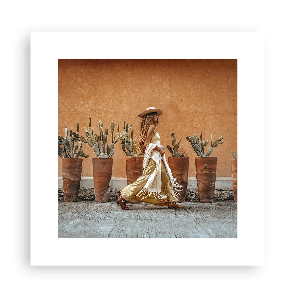 Pôster - Estilo hippie - 30x30 cm