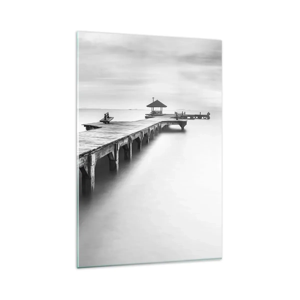 Quadro em vidro - Para longe - 80x120 cm