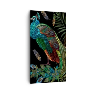 Quadro em tela - Em vestes reais - 55x100 cm