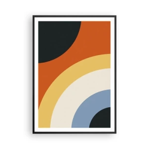 Pôster com moldura preta - Um para o outro - 70x100 cm