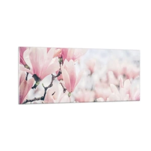 Quadro em vidro - O ideal da subtileza - 100x40 cm