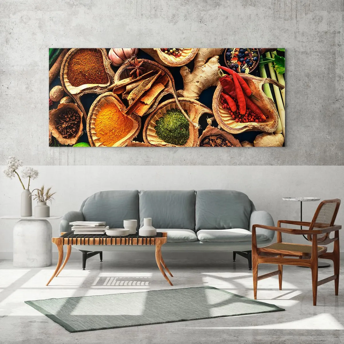 Quadro em vidro - Leve o que quiser - 100x40 cm