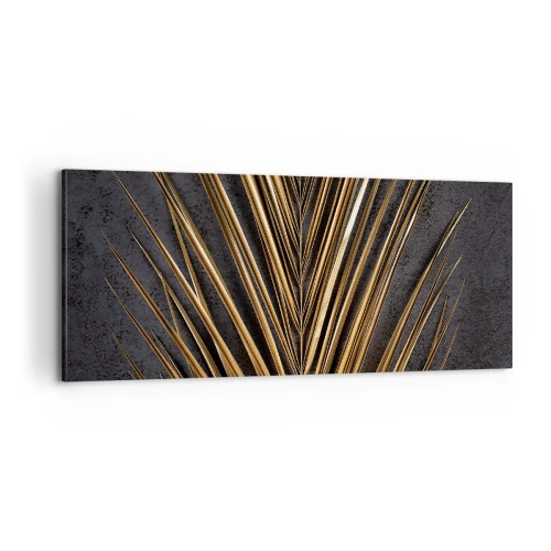 Quadro em tela - Ouro dos trópicos - 100x40 cm