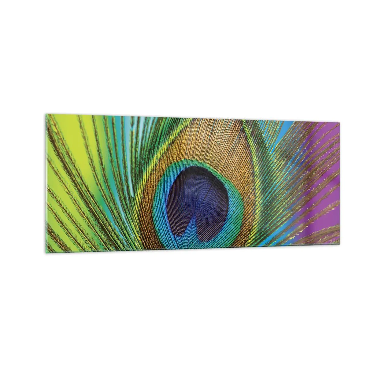 Quadro em vidro - Olho no olho - 100x40 cm