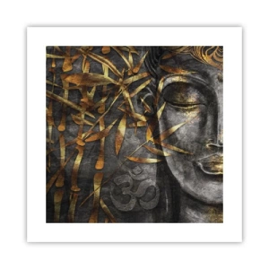 Pôster - Sinta a paz - 40x40 cm