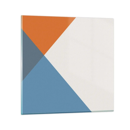 Quadro em vidro - Em termos de... - 70x70 cm