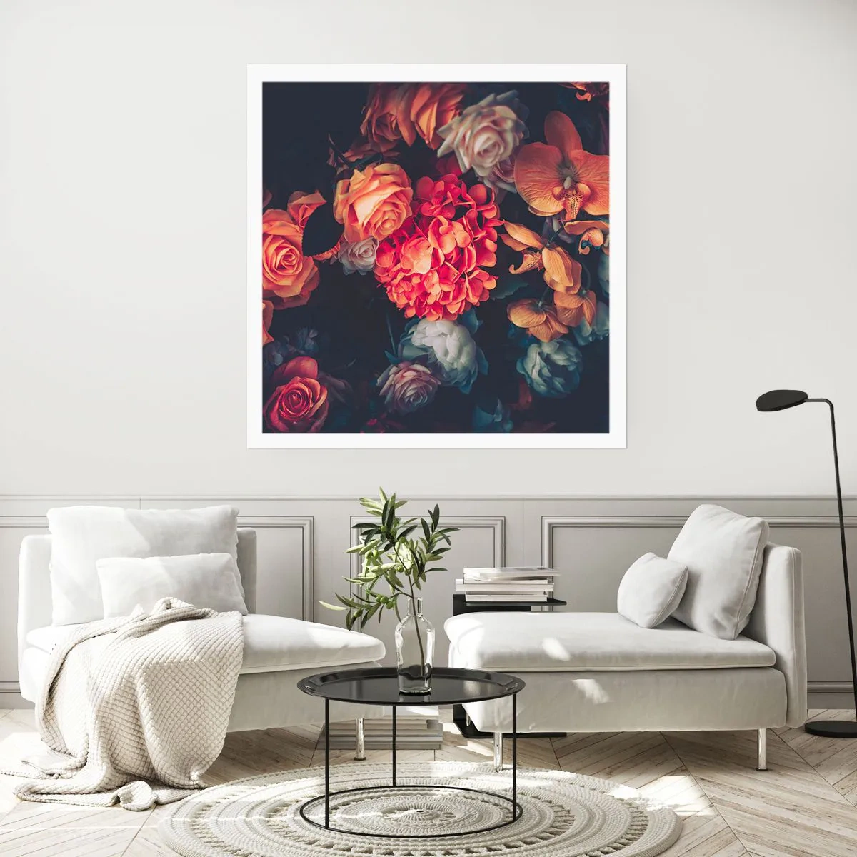 Pôster - Como nos mestres holandeses - 60x60 cm