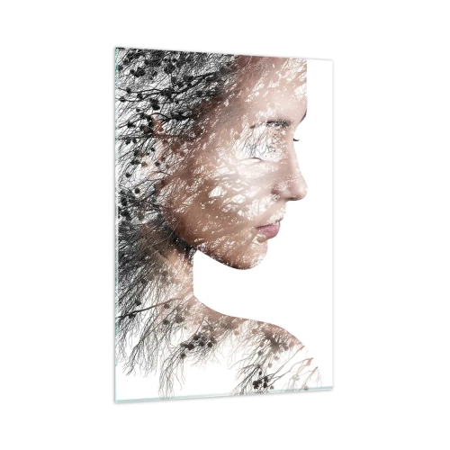 Quadro em vidro - Espírito da floresta - 80x120 cm