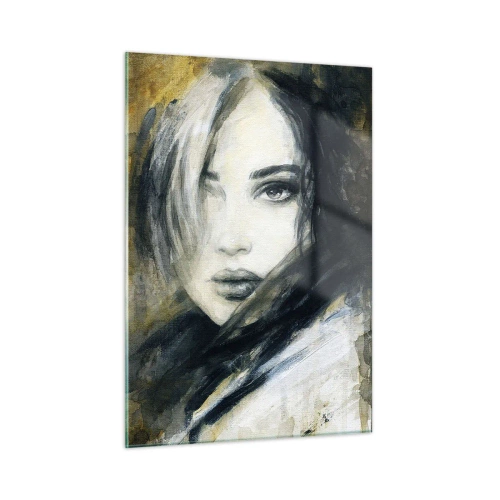 Quadro em vidro - Mais inocente ou sensual? - 50x70 cm