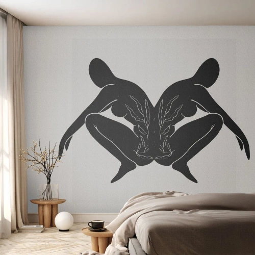 Papel de parede personalizado Premium Canvas - Uma alma comum - Pessoas, Minimalista, Gêmeos