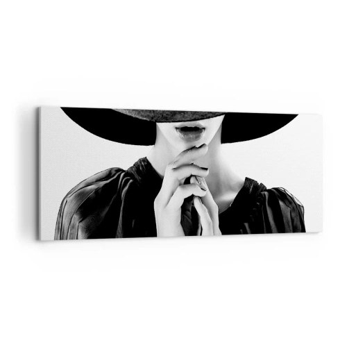 Quadro em tela - Beleza escondida - 100x40 cm