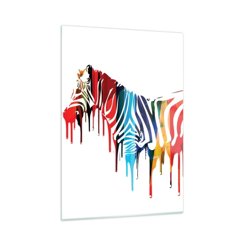 Quadro em vidro - Não somente preto e branco - 50x70 cm