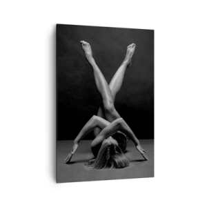 Quadro em tela - Geometria da nudez - 70x100 cm