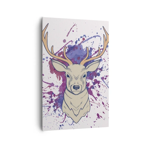 Quadro em tela - Coragem e equilíbrio - 80x120 cm