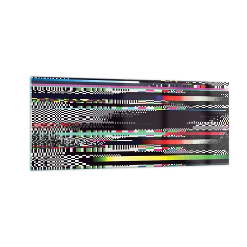 Quadro em vidro - A imagem da realidade - 100x40 cm