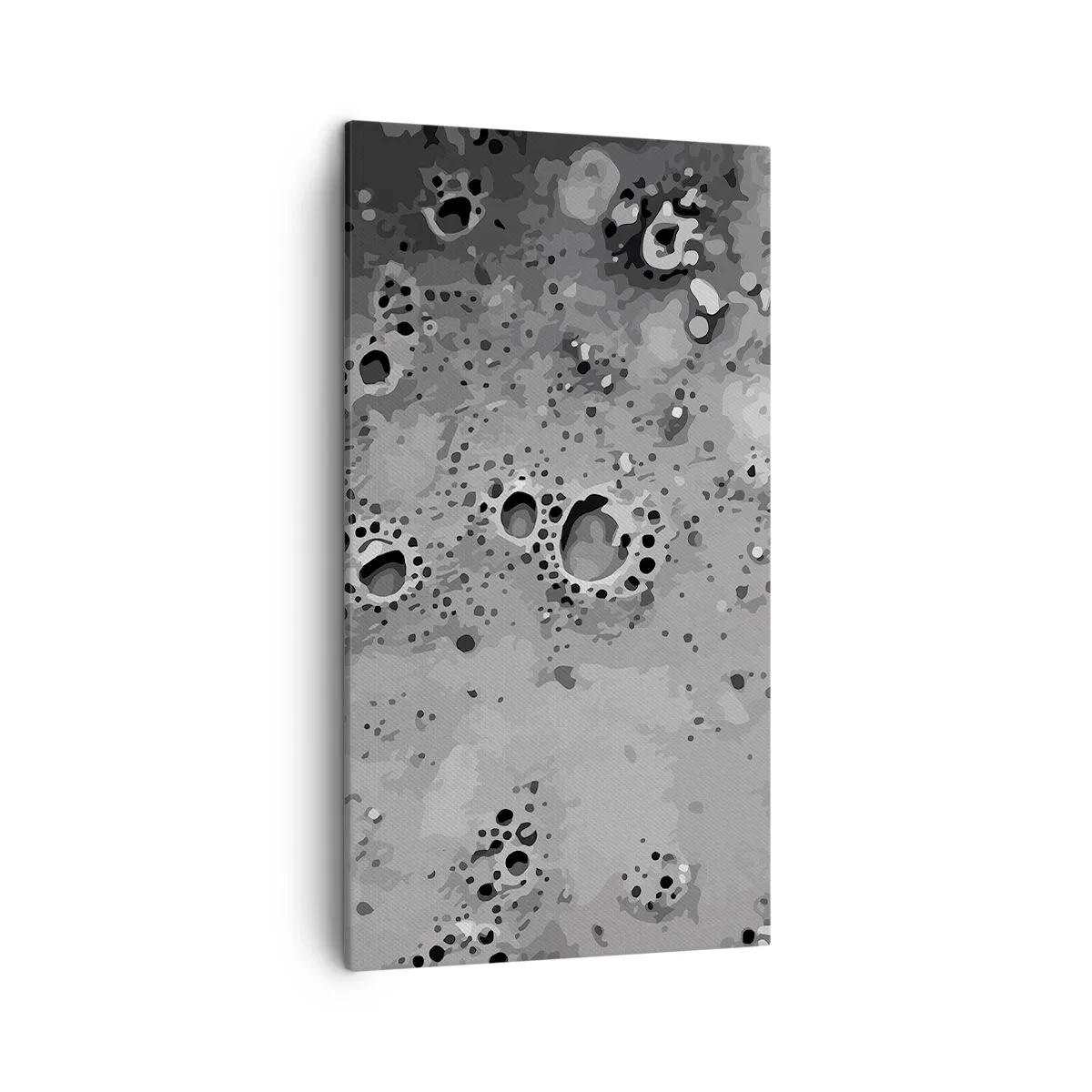 Quadro em tela - Como uma paisagem lunar - 45x80 cm