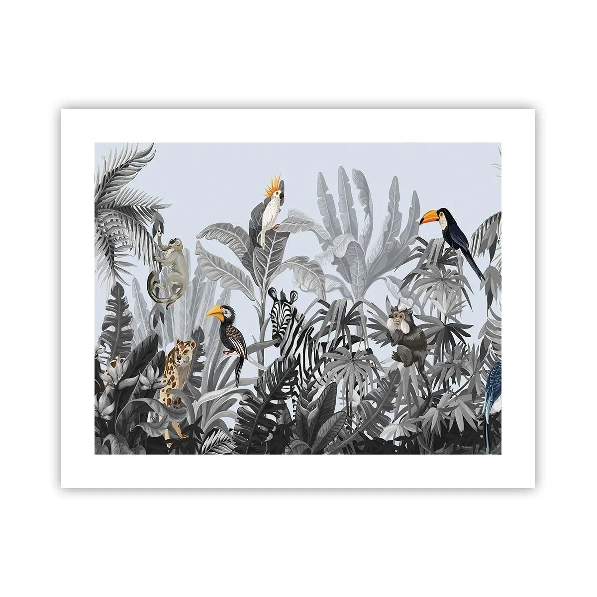 Pôster - Conto de fadas africano - 50x40 cm