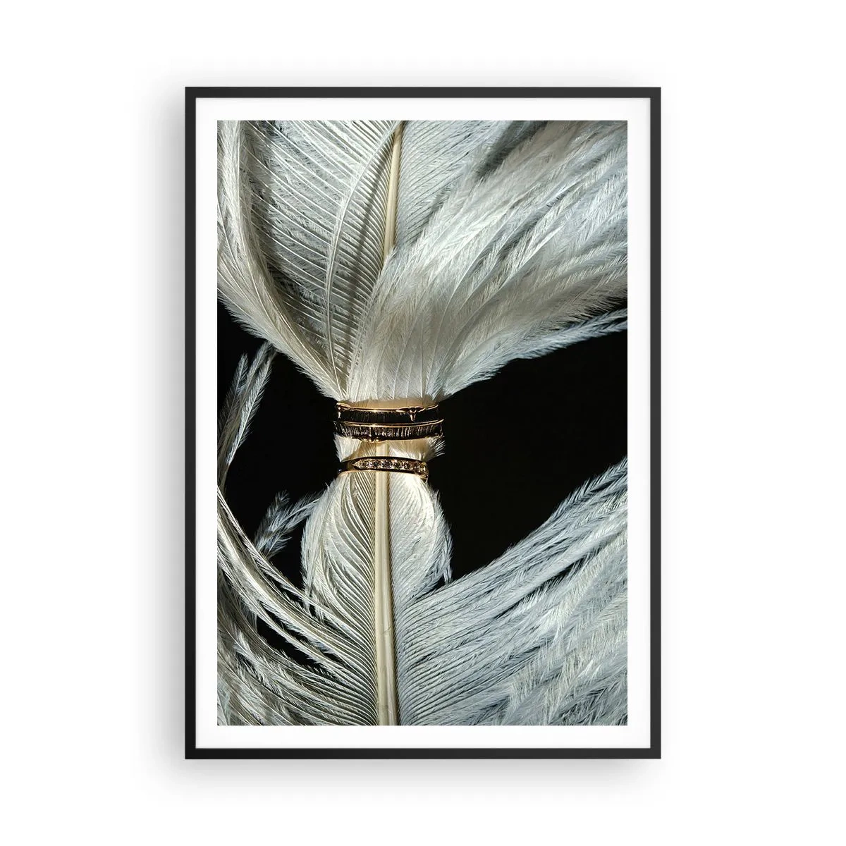 Pôster com moldura preta - ...todos os dias da nossa vida... - 70x100 cm