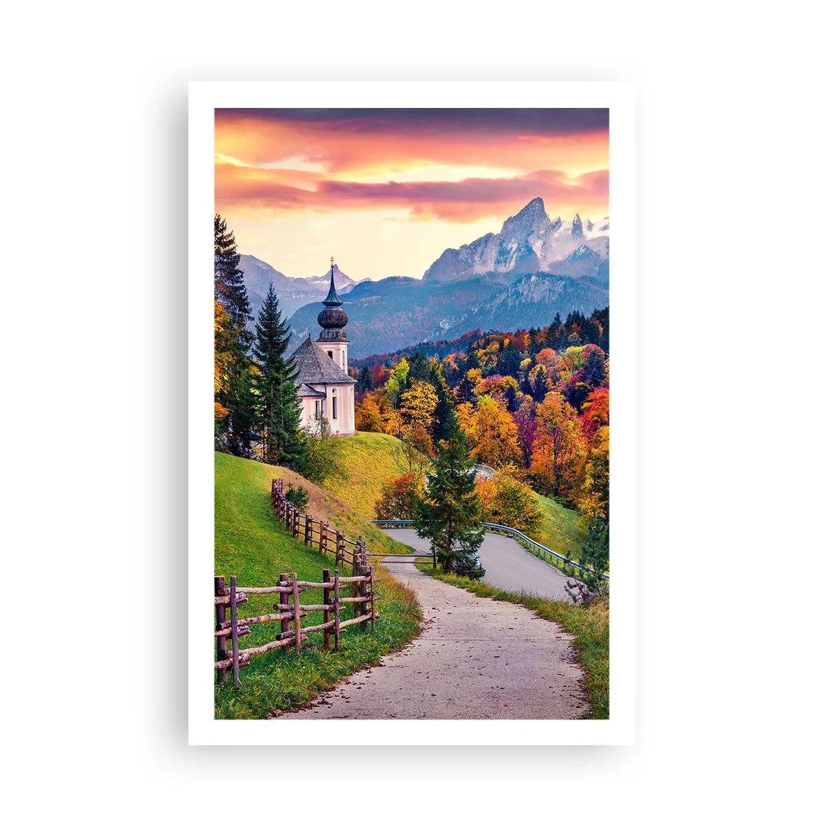 Pôster - Paisagem como uma pintura - 61x91 cm