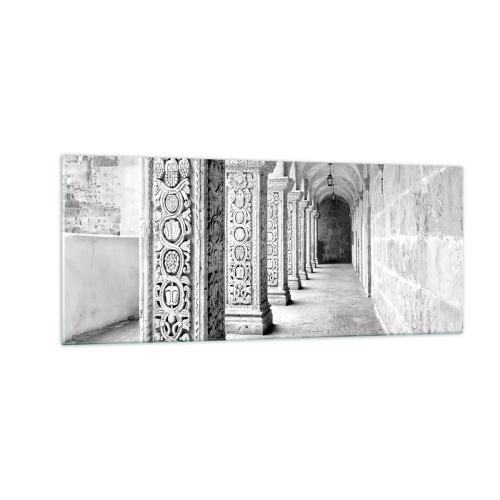 Quadro em vidro - E para onde...? - 100x40 cm