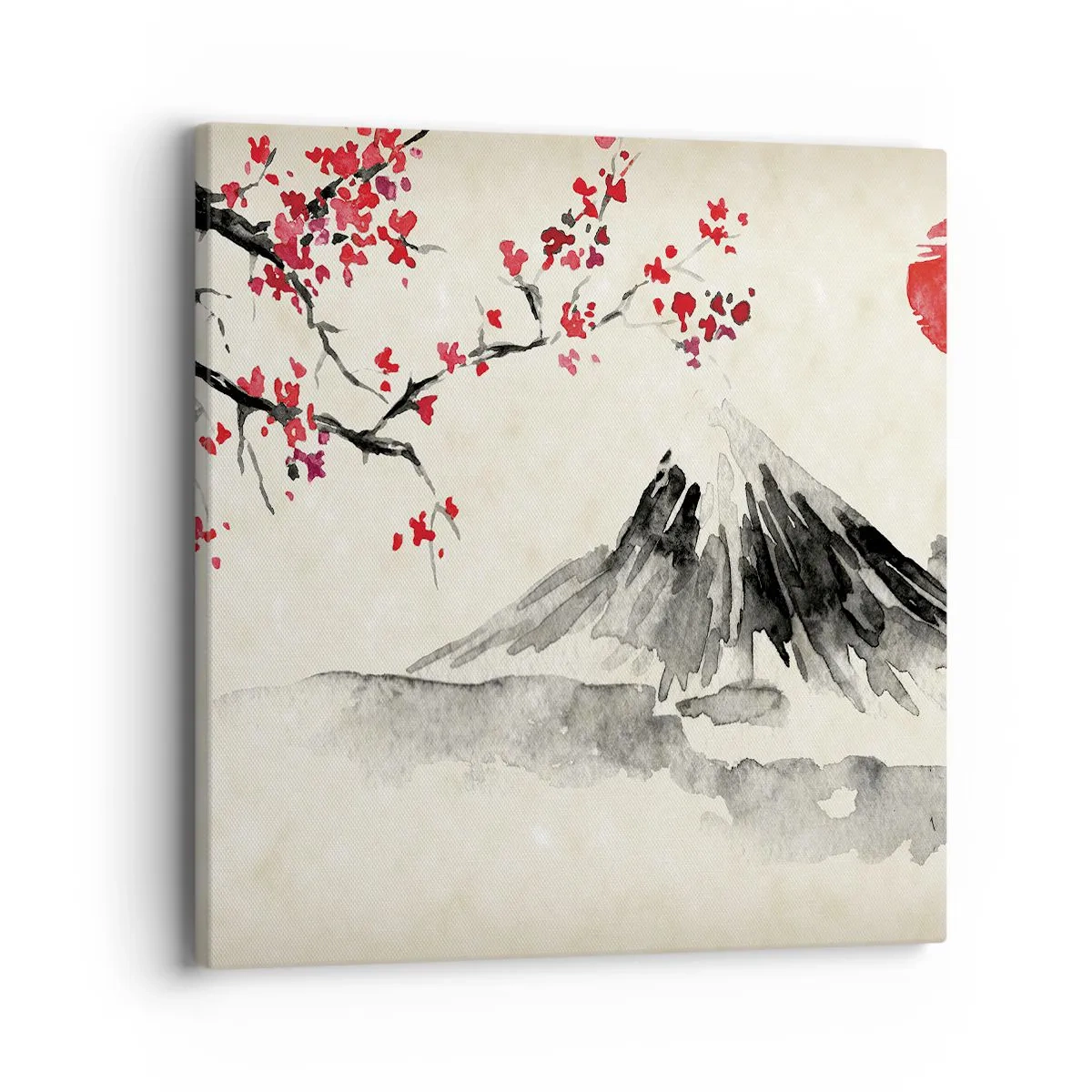 Quadro em tela - Ame o Japão - 40x40 cm