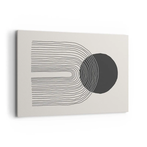 Quadro em tela - Tremores e confiança - 100x70 cm