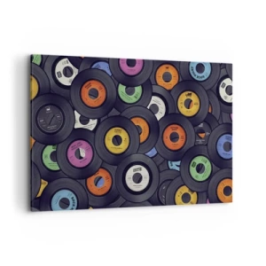 Quadro em tela - Cores dos clássicos - 120x80 cm