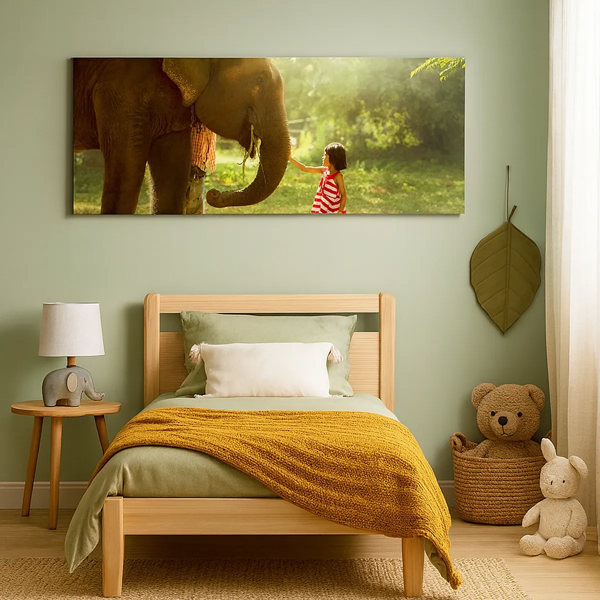 Quadro em tela - O poder da amizade - 30x30 cm