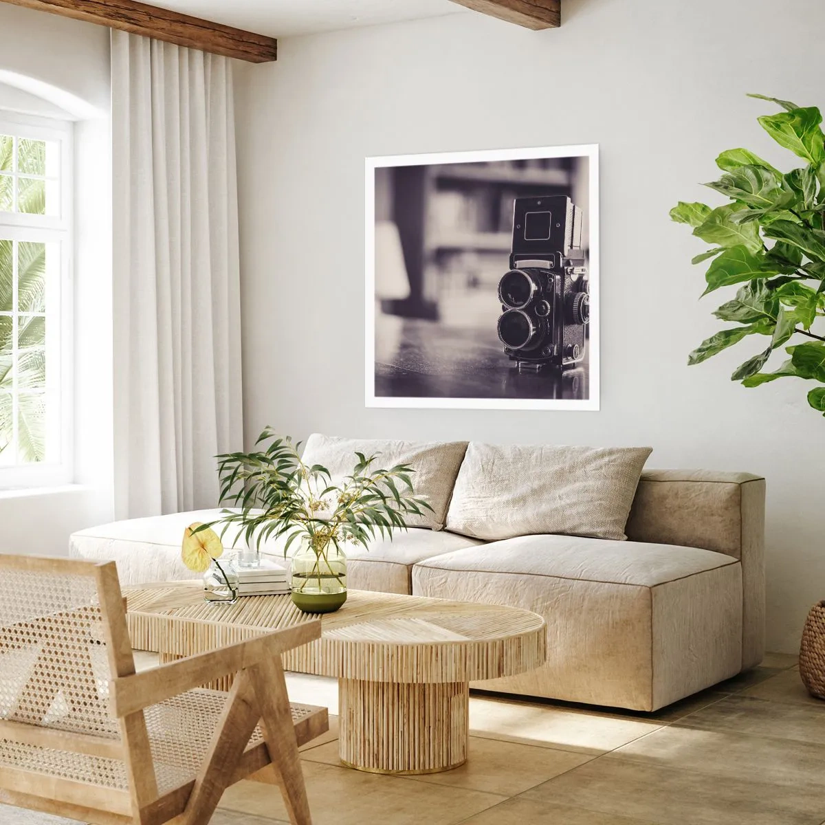 Pôster - A magia da fotografia antiga - 50x50 cm