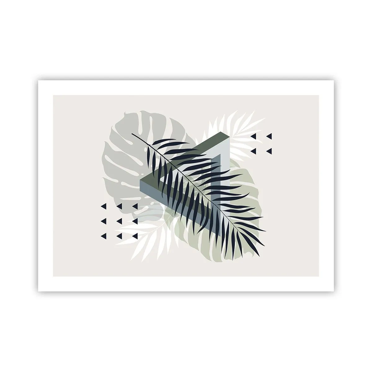Pôster - Natureza e geometria – duas ordens? - 70x50 cm