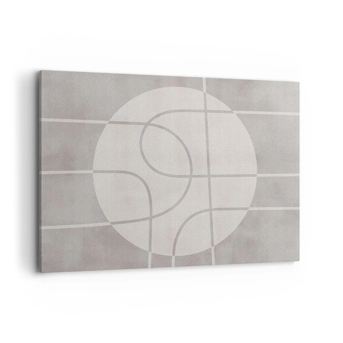 Quadro em tela - Circular e direto - 100x70 cm