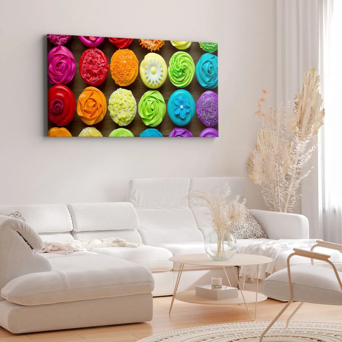 Quadro em tela - Todos diferentes - todos deliciosos - 120x50 cm