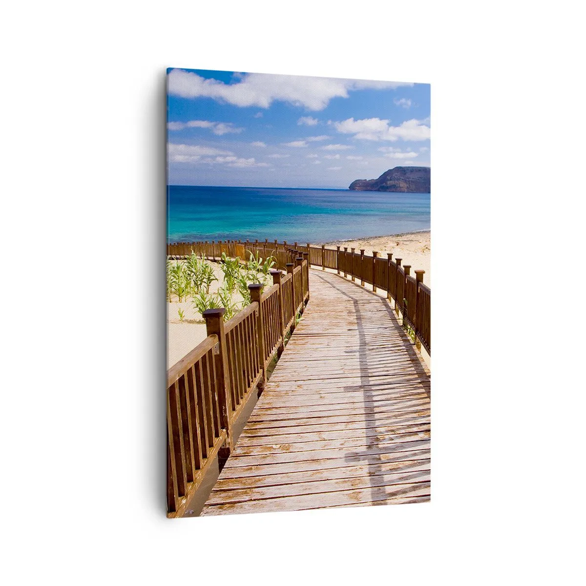 Quadro em tela - Leve-me para as ilhas felizes - 80x120 cm