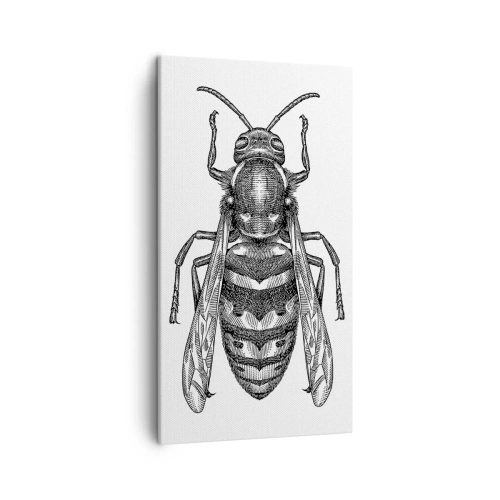 Quadro em tela - De um planeta de insetos - 45x80 cm