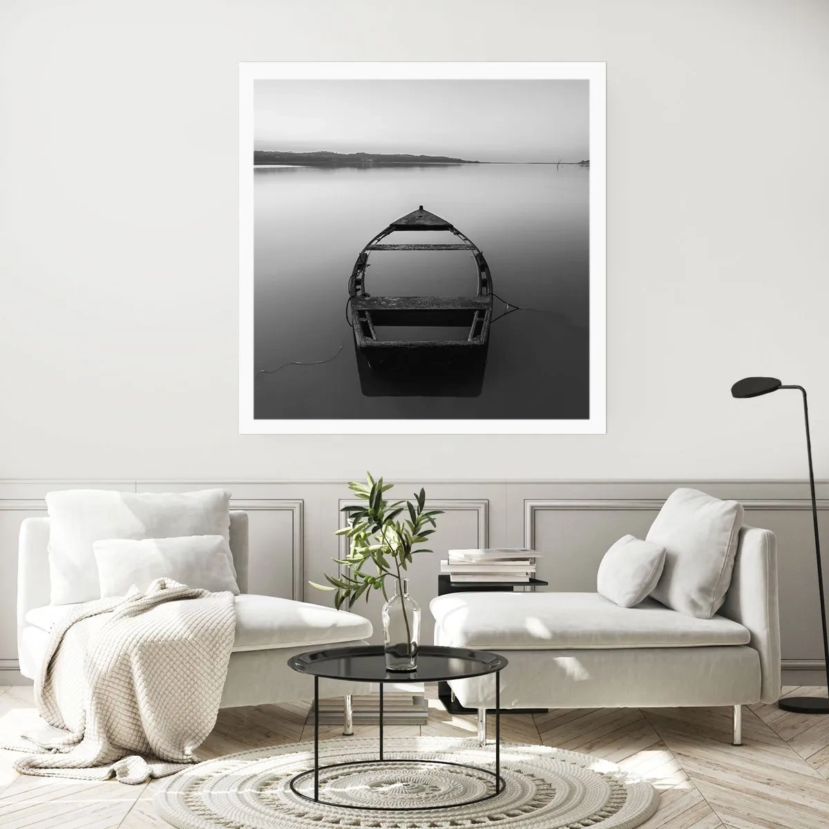 Pôster - Saudade e melancolia - 50x50 cm