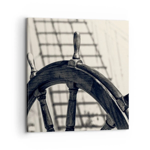 Quadro em tela - Contos do mar - 70x70 cm