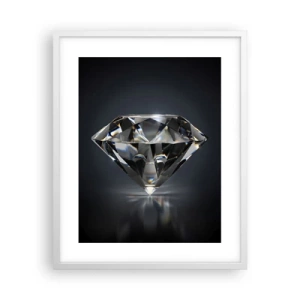 Pôster em moldura branca - Best girls friend - 40x50 cm