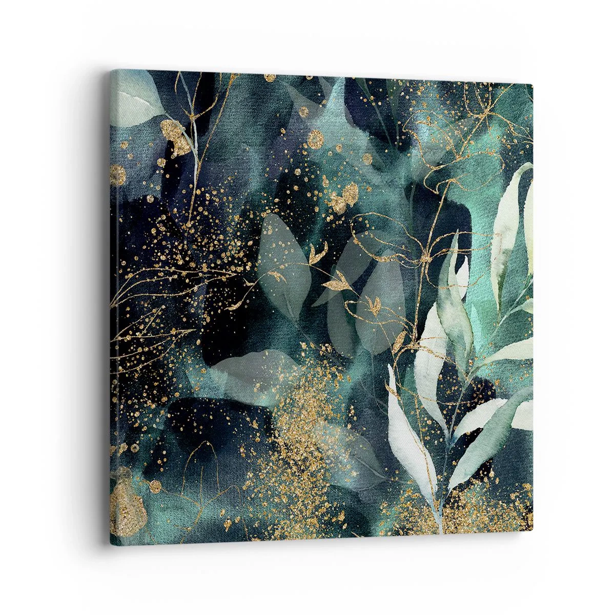Quadro em tela - Jardim Mágico - 40x40 cm